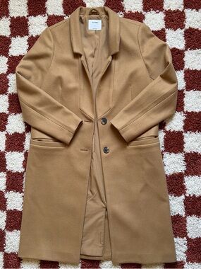 Old Navy Faux Wool Overcoat